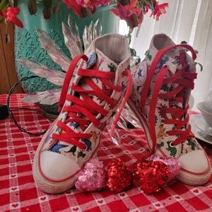 Converse Dinosaur high-tops. Boys size 3
